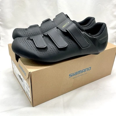 Shimano RC1 SH-RC100 Zapatos de Ciclismo de Carretera para Hombres EU 46 US 11 Negros 3 Correas Nuevos en Caja Foto 1 de 4