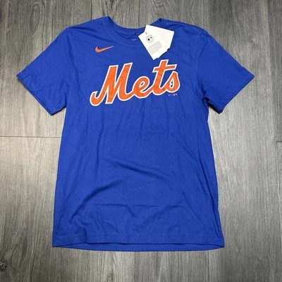 Nike MLB New York Mets Francisco Lindor T-Shirt Jersey Men's Shirt NWT - Image 1 of 4