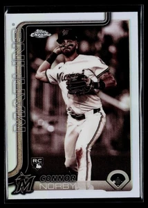 2025 Topps Chrome #199 Connor Norby Sepia Refractors - Picture 1 of 2