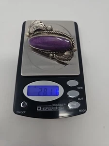 🔥Riesig!! Vintage Navajo Sugulit Sterling Indianerschmuck Silber Ring - Bild 1 von 6