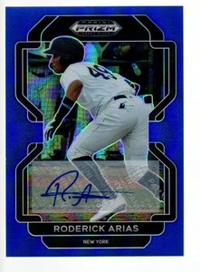 Prizm Draft Picks Prizms 2022 autógrafo azul #PDP132 Roderick Arias 11/99 - Imagen 1 de 1