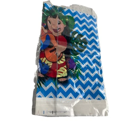 Party Tablecloth for Lilo and Stitch Table Cover (70In X 42In) New Sealed - Image 1 of 2