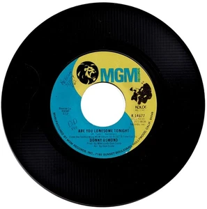 Donny Osmond. Are You Lonesome Tonight/ When I Fall In Love 45rpm - Imagen 1 de 1