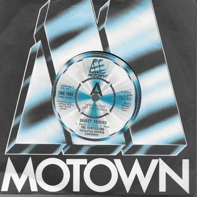 Temptations "Shakey Ground" 7" Vinyl Northern Soul Tamla Motown TMG 1063 Demo - Image 1 of 2
