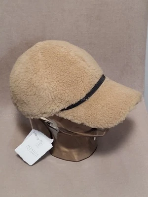 Sombrero de piel de béisbol Brunello Cucinelli para mujer talla: M. Hecho en Italia 1295 $  Foto 1 de 4