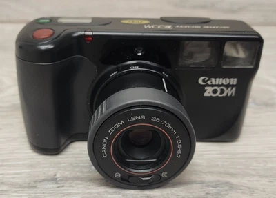 Cámara fotográfica vintage Canon Zoom 35 mm con lente 1:3,5-6,7 35-70 mm probada funcionando Foto 1 de 4