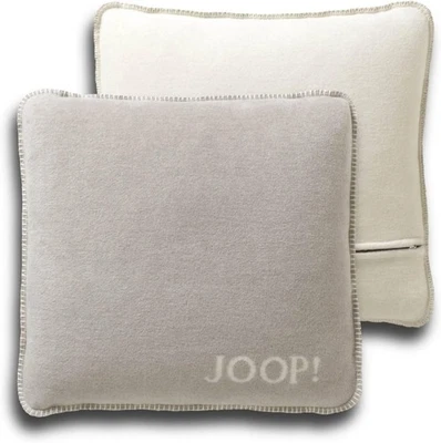 JOOP! Uni-Doubleface Kissenhülle Feder-Ecru 50 x 50cm - Bild 1 von 3