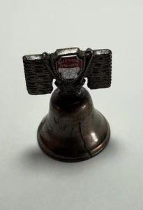 Liberty Bell Souvenir 1976 Miniature Copper USA Bicentennial Vintage - Picture 1 of 4