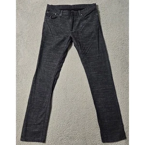 Pantalones de mezclilla Balenciaga Paris de algodón con botones negros hechos en Italia talla 34 x 34 - Imagen 1 de 11