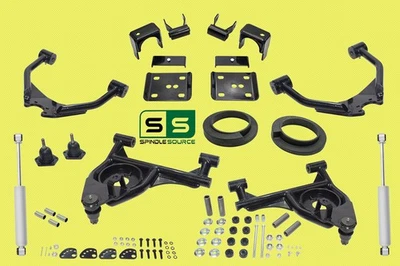 3"/5" Drop Kit + Shocks   Fits 99-06 Chevrolet Silverado/GMC Sierra 1500 - Image 1 of 2