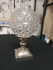 Waterford Crystal Times Square 2000 Star Of Hope Hurricane Lamp Candle Holder - Picture 1 of 7