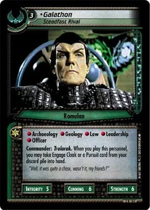 Star Trek CCG 2E Energize Galathon, Steadfast Rival 2R161 - Picture 1 of 1
