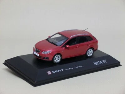 SEAT IBiZA ST STATiON WAGON SW ROSSA FiSCHER 1/43 NO NOREV MiNiCHAMPS IXO SPARK - Immagine 1 di 3