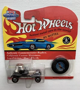 Hot Wheels Vintage Red Baron (Grey W/Button) Collector's Edition 1993 NEW - Picture 1 of 2
