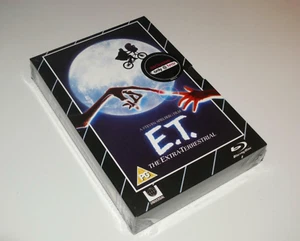 Blu-Ray Movie + DVD ~ E.T. The Extra-Terrestrial ~ Blu Ray VHS Style ~ NEW - Picture 1 of 2