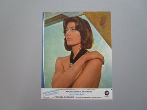 VANESSA REDGRAVE "BLOW-UP" (BLOWUP) ANTONIONI LOBBY CARD LB2