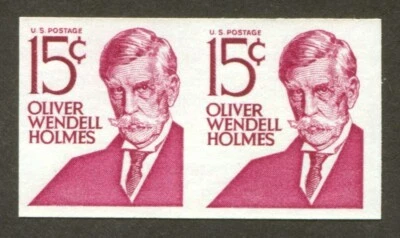 U.S. Sc# 1305Eg, Holmes Type 1 Dull Gum Imperf. Coil Pair, VF MNH, SCV: $22.50 - Image 1 of 2