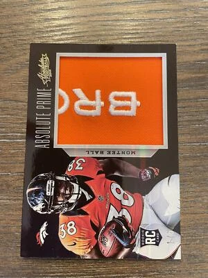 2013 Panini Absolute #229 Montee Ball Absolute Prime Team Name #/5 - Image 1 of 2