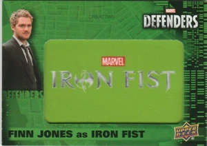 2018 Upper Deck Marvel Defenders Manufactured Logo Patch Relic CL-IF Iron Fist - Picture 1 of 1