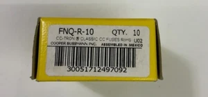10 Bussmann FNQ-R-10 FNQR10 600Vac Fuses Limitron TIME DELAY Fuse - Picture 1 of 3