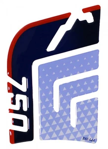 Tankpad Gel Adhesivo Moto Compatible para Transalp XL 750 Honda Azul - Imagen 1 de 7