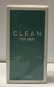 Clean For Men by Fusion Brands Inc. 3.4 fl.oz EDT Spray NIB authentic. - Picture 1 of 3