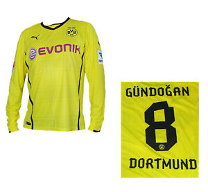 Borussia Dortmund BVB Trikot Puma 2013/14 Longsleeve Ilkay Gündogan XL