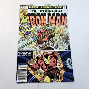 Marvel Comics The Invincible Iron Man #151 Ant-Man Story (en estado bastante bueno/casi nuevo 9,0) 1981 - Imagen 1 de 2