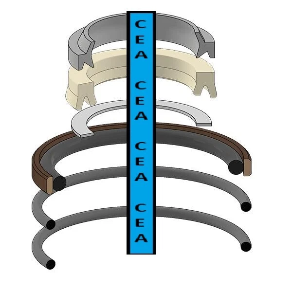 Kit de sello de cilindro de cubo de brazo 68511-91110 para Kubota KH41 Foto 1 de 1