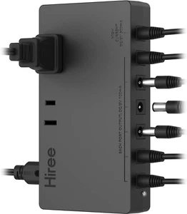 Guitar Pedal Power Supply 7 DC Output for 9V Effect Pedal Board with 2 AC Out... - Picture 1 of 11