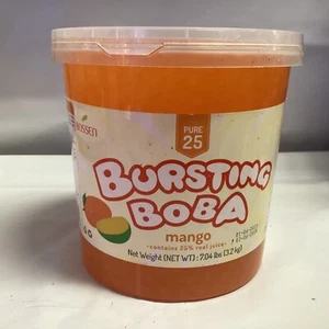 Bossen 7 Pfund 4,3 Unzen Mango Bursting Boba - Bild 1 von 1