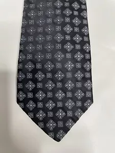 Neu mit Etikett Hart Schaffer Marx Krawatte 100 % Seide marineblau neu mit Etikett 59” x 3,75” - Bild 1 von 7