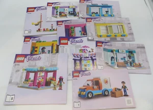 LEGO INSTRUCTION MANUALS 41704 Friends Main Street Building Booklets ONLY - Picture 1 of 11