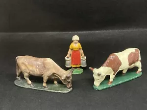 Lechera con vacas de Wendal (amarillo 469) - Imagen 1 de 4