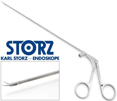 KARL STORZ 28164MZD ENT Nasal Delicate Micro Fine Curved (L) 5mm Jaw Scissors 8" - Image 1 of 4