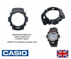 Casio Bezel for G-2900, G-2900F, G2900 watch case shell - Black 10092979 - Picture 1 of 5