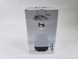 HealthSmart Essential Oil Diffuser, Cool Mist Humidifier, 500ML Tank, White - Picture 1 of 11