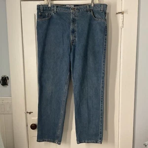 Levi's 540 Jeans Men's Blue Denim Relaxed Fit High Rise Gold Tab USA Made 46x30 - Picture 1 of 23