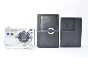 [EXC w/Case] Sony Cyber-Shot DSC-W120  7.2MP Digital Camera - Silver #128 - Picture 1 of 11
