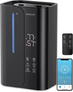 5L Cool Mist Humidifiers for Bedroom Large Room, Top Fill Ultrasonic Smart Air H - Picture 1 of 8