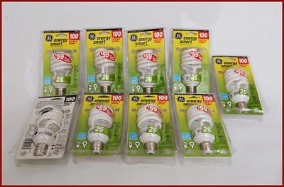 GE 15517 "energy Smart" Spiral Fluorescent Bulb Soft White 26W = 100W (5) Availa - Image 1 of 3
