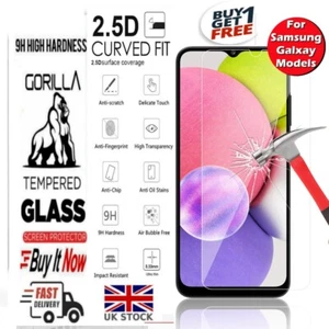 Tempered Glass Screen Protector For Samsung Galaxy A02, A03, A04, A13, M12 F020 - Picture 1 of 6