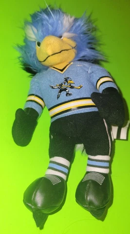 Phoenix Roadrunners Hockey Mascot Rocky Memorabilia Plush Vintage 10" Rare (4D) Cover