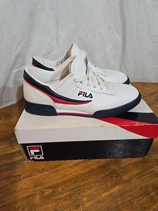 FILA Men's Original Fitness Sneaker, Size 9.5 US - White - Picture 1 of 8