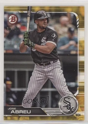 2019 Bowman Gold /50 Jose Abreu #55 - Image 1 of 2