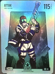 2025 BO JACKSON - BATTLE ARENA - ATTAK/DAK PRESCOTT - BLUE BATTLE FOIL - ICE -SP - Picture 1 of 1