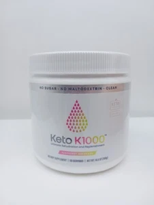 Polvo electrolito Hi-Lyte Keto K1000 frambuesa limonada 09/2026 50 porciones - Imagen 1 de 3