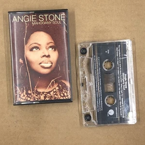 ANGIE STONE Cassette Tape 90s Neo Soul MAHOGANY SOUL BROTHA SWIZZ BEATZ - Picture 1 of 7