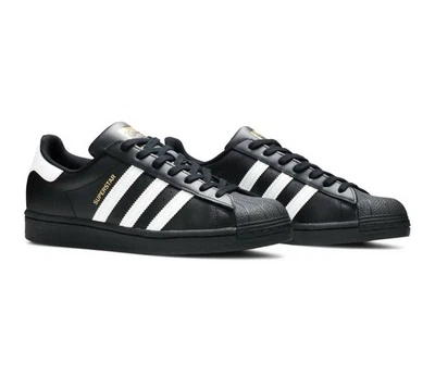adidas SUPERSTAR EG4959 Core Black White Men’s Size 12 Sneakers Shoes OG - Image 1 of 4