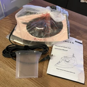 Singer SteamCraft Corded Steaming Iron 1700 Watt 120V #220428112 (Light Pink) - Picture 1 of 10